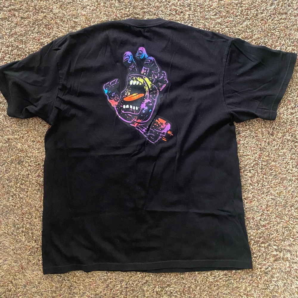 Santa Cruz Skateboards Screaming Hand Tee! Size XL!!!